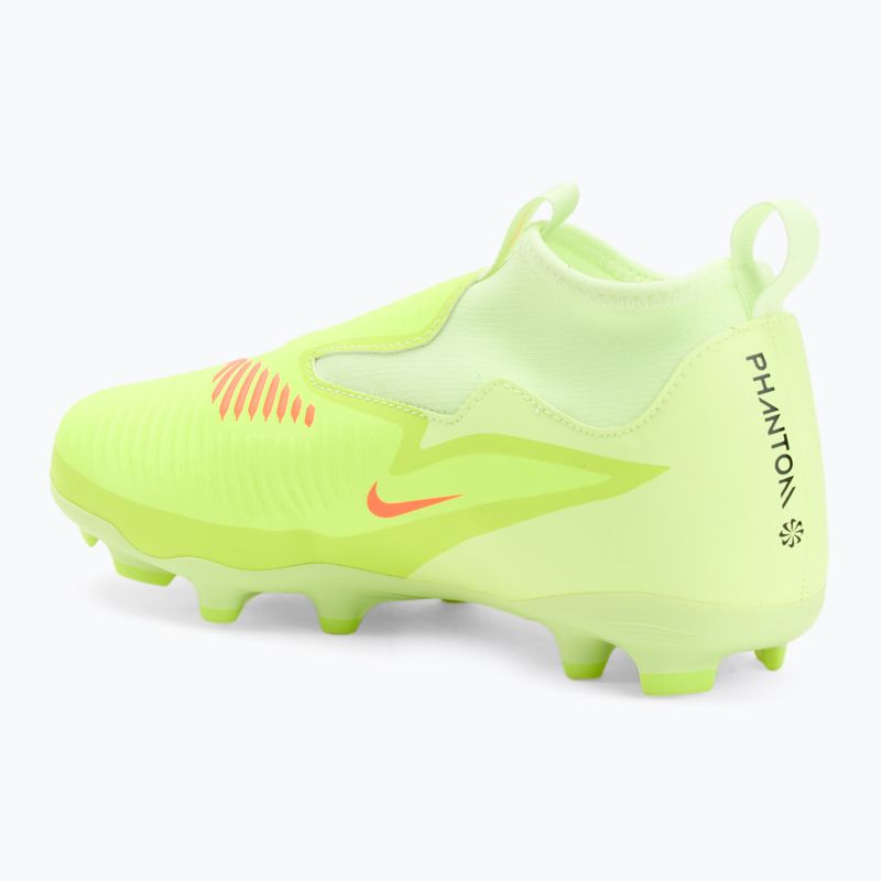 Vaikiški futbolo bateliai Nike Jr. Phantom 6 High Academy FG/MG hyper crimson/limelight/black 3