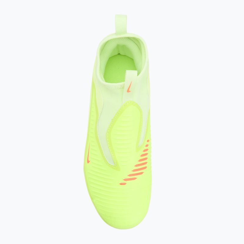 Vaikiški futbolo bateliai Nike Jr. Phantom 6 High Academy FG/MG hyper crimson/limelight/black 5