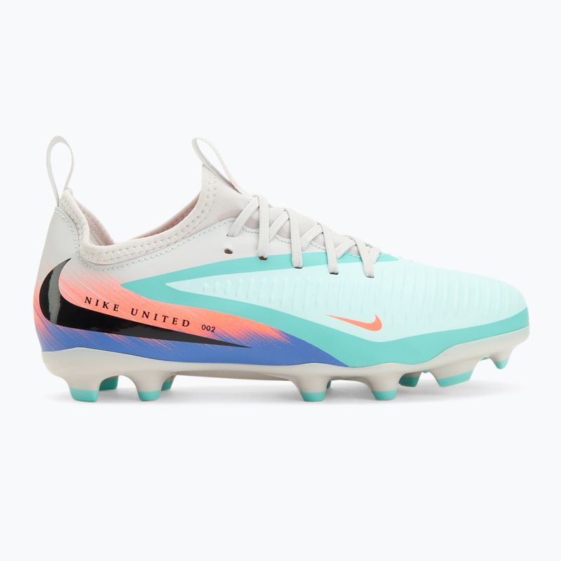 Vyriški futbolo bateliai Nike United Phantom 6 Low Academy Jr FG/MG pistachio frost/hyper orange 2