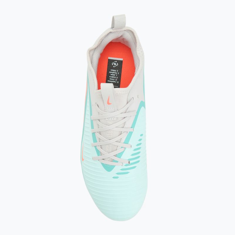 Vyriški futbolo bateliai Nike United Phantom 6 Low Academy Jr FG/MG pistachio frost/hyper orange 5