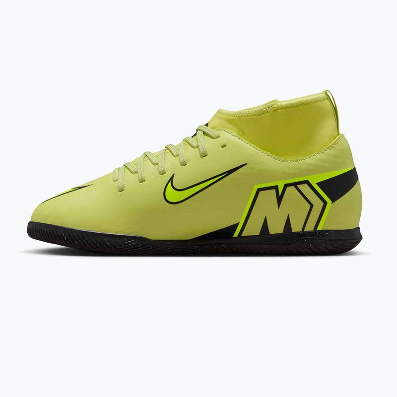 Vaikiški futbolo bateliai Nike Mercurial Superfly 10 Club limelight/hyper crimson/volt 9