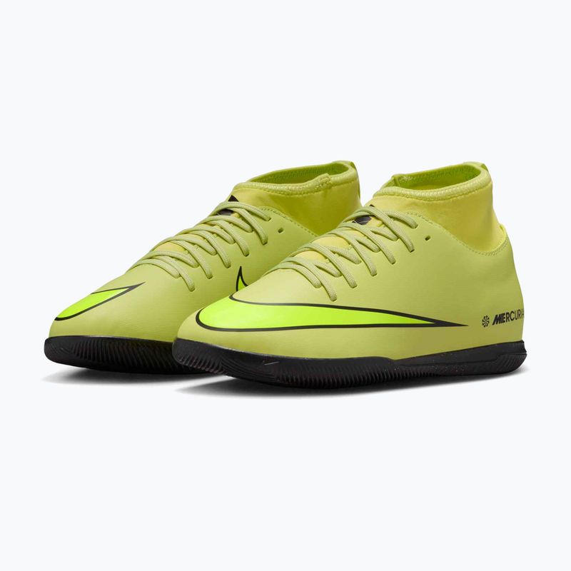 Vaikiški futbolo bateliai Nike Mercurial Superfly 10 Club limelight/hyper crimson/volt 10