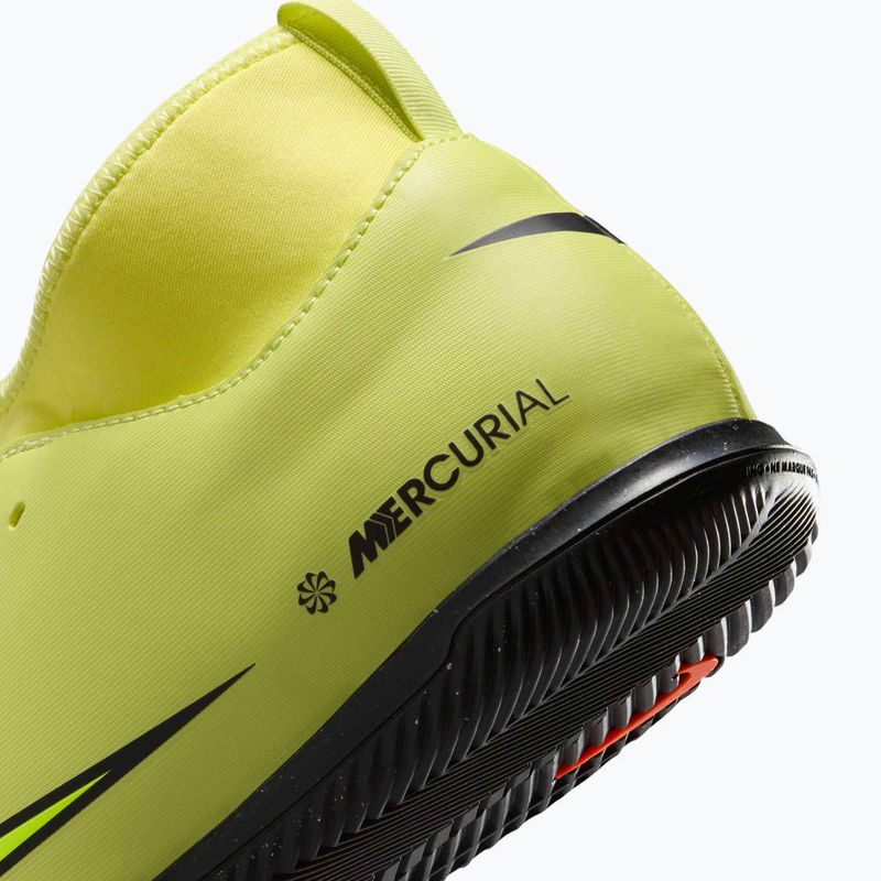 Vaikiški futbolo bateliai Nike Mercurial Superfly 10 Club limelight/hyper crimson/volt 15