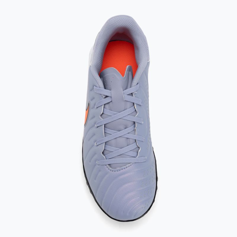 Nike Tiempo Legend 10 Academy TF vaikų futbolo bateliai blue eclipse/black 5