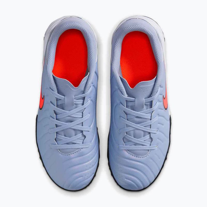 Nike Tiempo Legend 10 Academy TF vaikų futbolo bateliai blue eclipse/black 8