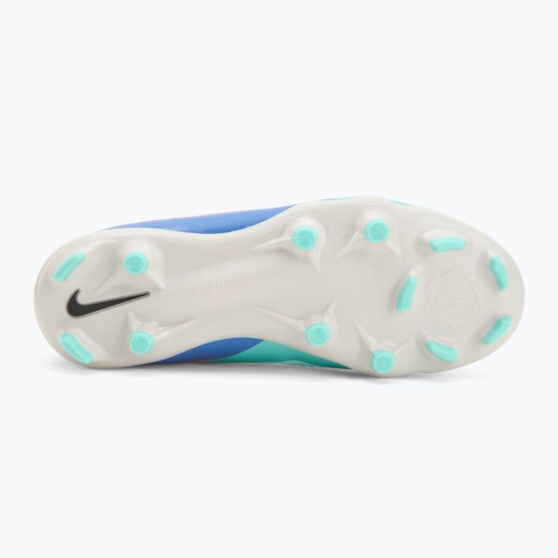 Vaikiški futbolo bateliai Nike United Phantom 6 High Academy Jr FG/MG pistachio frost/hyper orange 4