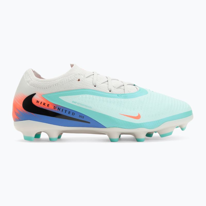 Vyriški futbolo bateliai Nike United Phantom 6 Low Pro Jr FG/MG pistachio frost/hyper orange 2