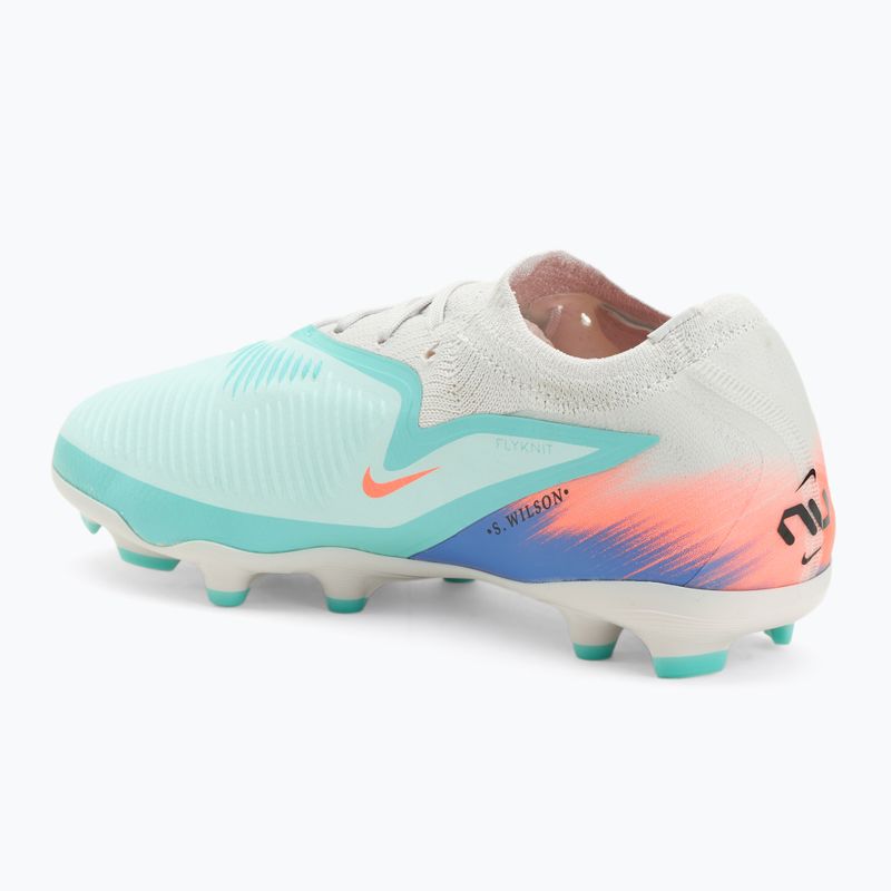 Vyriški futbolo bateliai Nike United Phantom 6 Low Pro Jr FG/MG pistachio frost/hyper orange 3