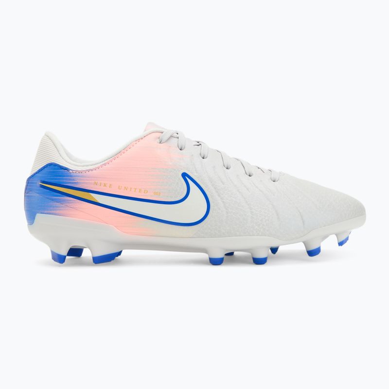 Vyriški futbolo bateliai Nike United Tiempo Legend 10 Academy FG/MG vast grey/racer blue 2