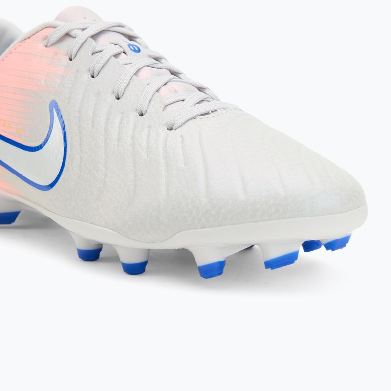 Vyriški futbolo bateliai Nike United Tiempo Legend 10 Academy FG/MG vast grey/racer blue 7