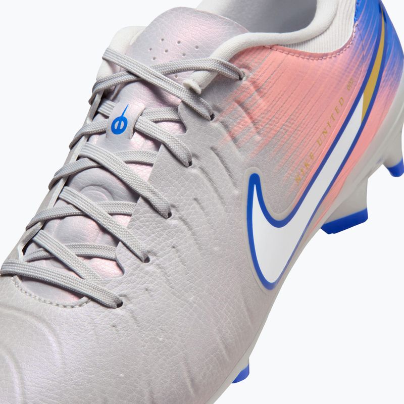 Vyriški futbolo bateliai Nike United Tiempo Legend 10 Academy FG/MG vast grey/racer blue 8