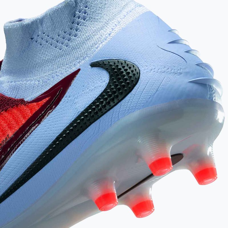 Vyriški Nike Phantom 6 High Elite AG futbolo bateliai royal tint/bright crimson/black 10