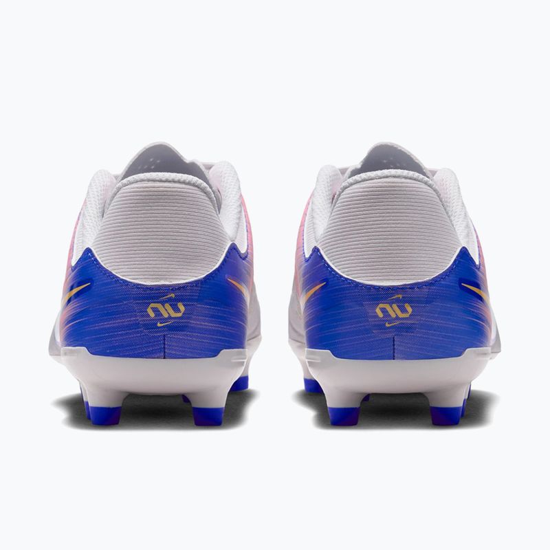 Vaikiški futbolo bateliai Nike United Tiempo Legend 10 Academy Jr FG/MG vast grey/racer blue 4