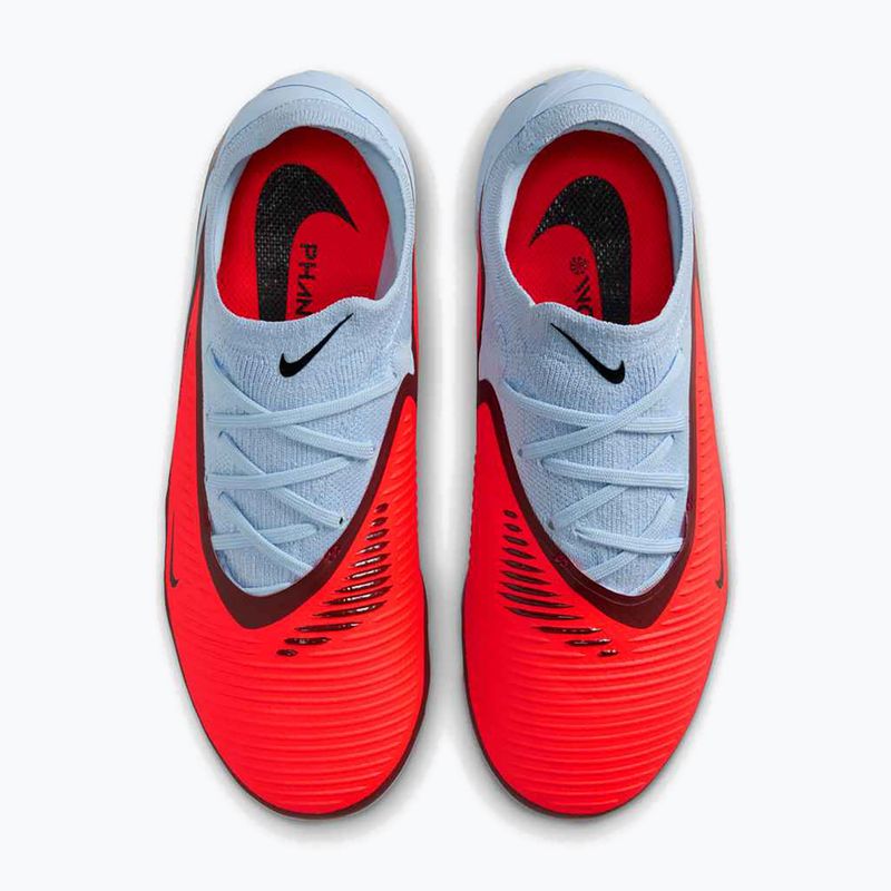 Nike Phantom 6 Low Pro FG/MG vaikiški futbolo bateliai royal tint/bright crimson/black 13