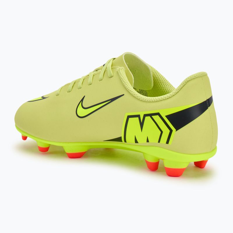 Vaikiški futbolo bateliai Nike Mercurial Vapor 16 Club FG/MG limelight/hyper crimson/volt 3