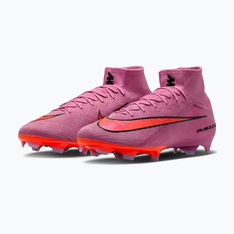 Vyriški futbolo bateliai Nike Mercurial Superfly 10 Elite FG magic flamingo/black/total crimson 3