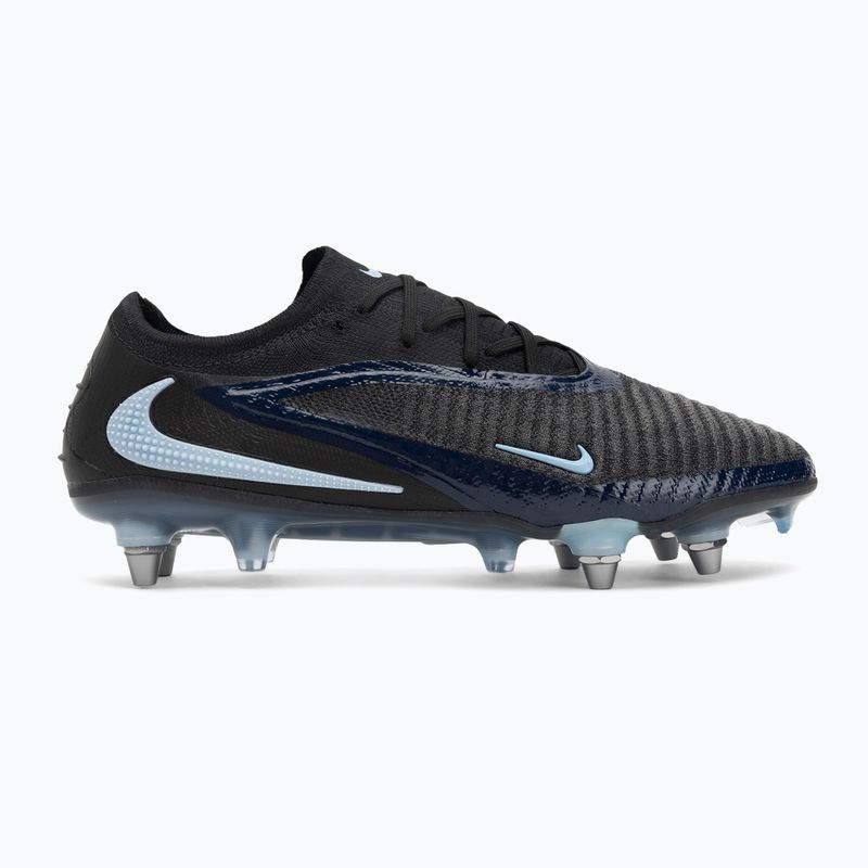 Vyriški Nike Phantom 6 Low Elite SG-Pro futbolo bateliai black/black 2