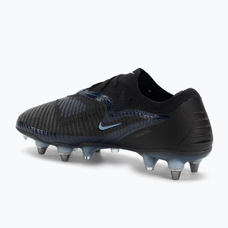 Vyriški Nike Phantom 6 Low Elite SG-Pro futbolo bateliai black/black 3