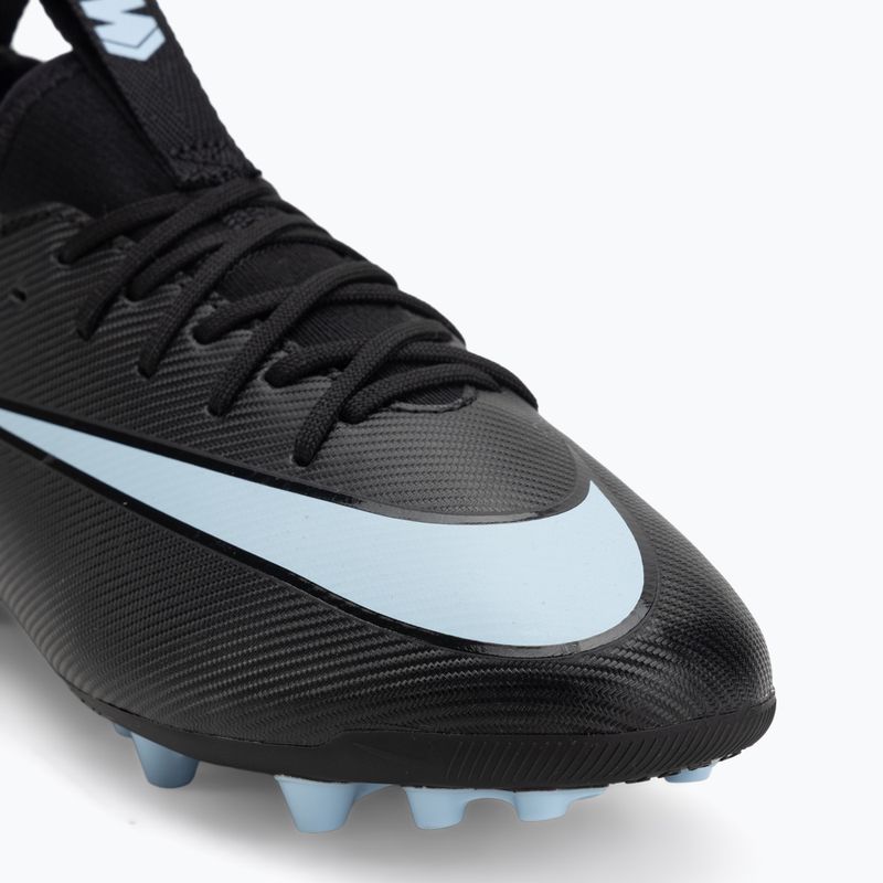 Vaikiški futbolo bateliai Nike Mercurial Vapor 16 Academy AG black/ice blue 7