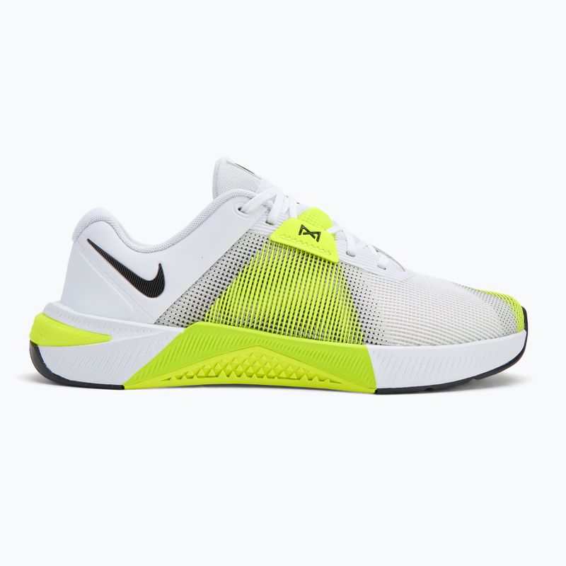 Vyriški svorio kilnojimo batai Nike Metcon 10 white/volt/black 2