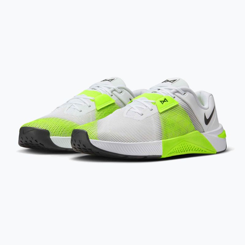 Vyriški svorio kilnojimo batai Nike Metcon 10 white/volt/black 3