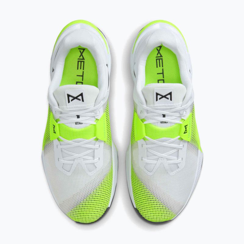 Vyriški svorio kilnojimo batai Nike Metcon 10 white/volt/black 5