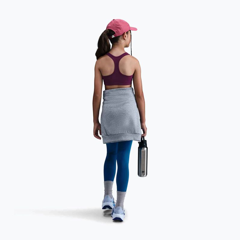 Vaikiška sportinė liemenėlė Nike Swoosh burgundy/white 3