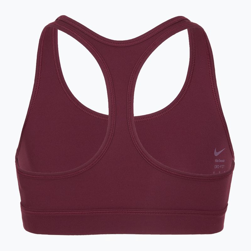Vaikiška sportinė liemenėlė Nike Swoosh burgundy/white 7