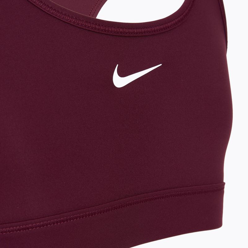 Vaikiška sportinė liemenėlė Nike Swoosh burgundy/white 8