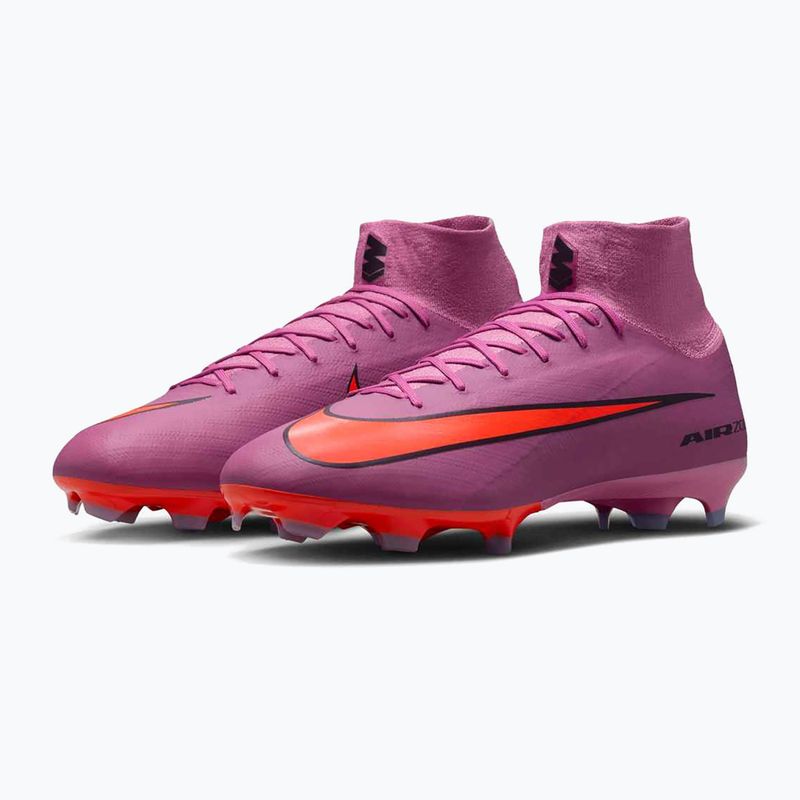 Vaikiški futbolo bateliai Nike Mercurial Superfly 10 Academy LV8 FG/MG university red/dark obsidian 3