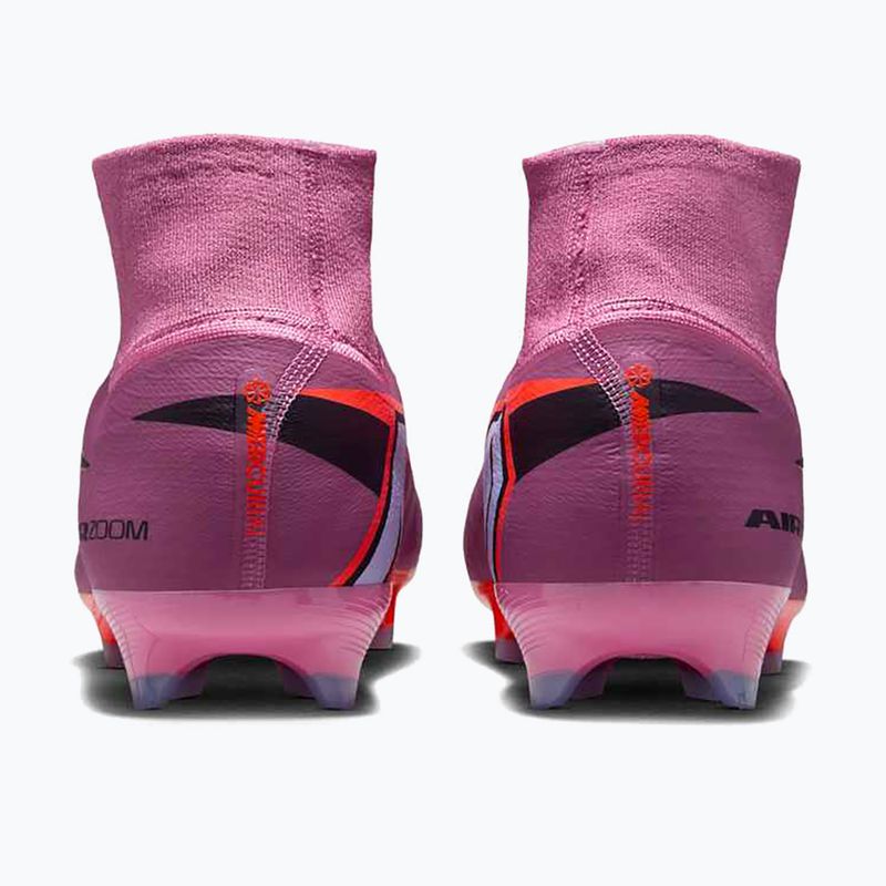 Vaikiški futbolo bateliai Nike Mercurial Superfly 10 Academy LV8 FG/MG university red/dark obsidian 4