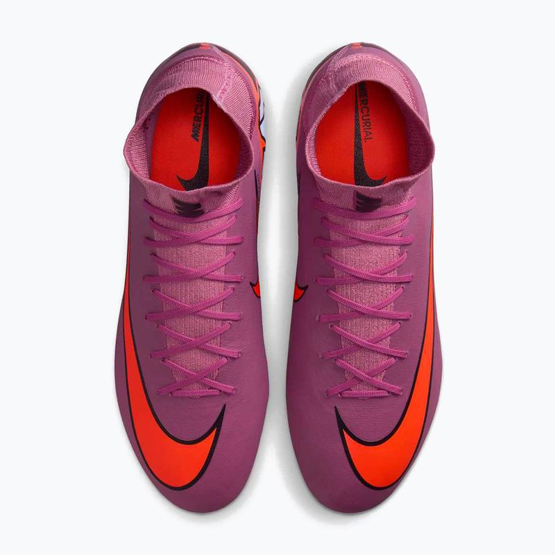 Vaikiški futbolo bateliai Nike Mercurial Superfly 10 Academy LV8 FG/MG university red/dark obsidian 6