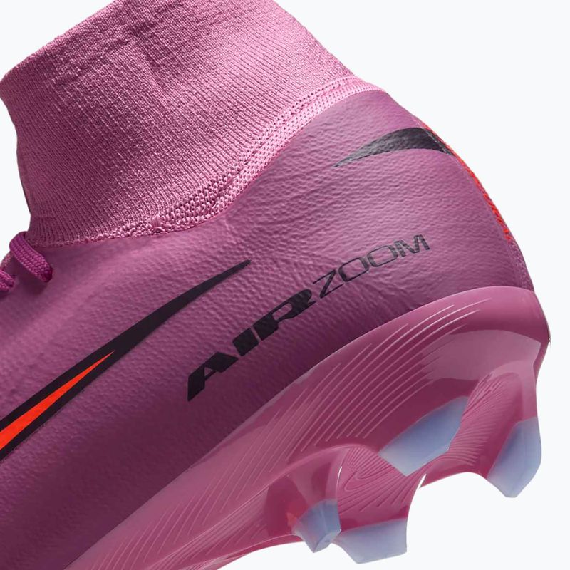 Vaikiški futbolo bateliai Nike Mercurial Superfly 10 Academy LV8 FG/MG university red/dark obsidian 8