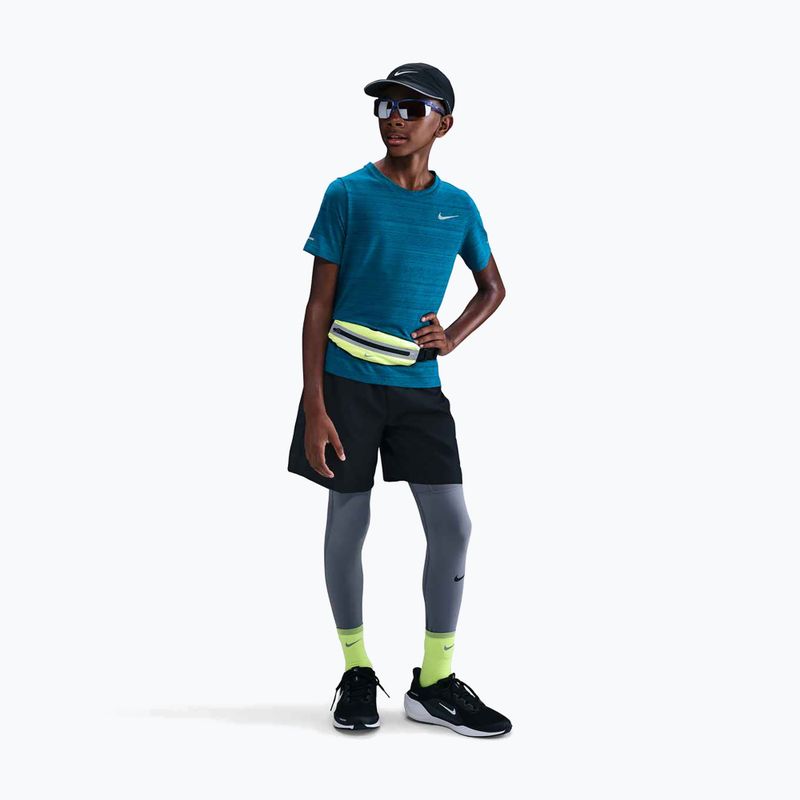 Vaikiški treniruočių marškinėliai Nike Dri-Fit Miler green abyss/green abyss 2