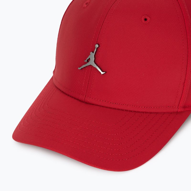 Czapka z daszkiem Nike Jordan Rise Structured Metal Jumpman gym red/r511 3