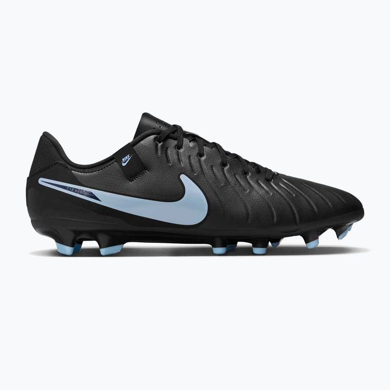 Vyriški futbolo bateliai Nike Tiempo Legend 10 Academy FG/MG black/black 8