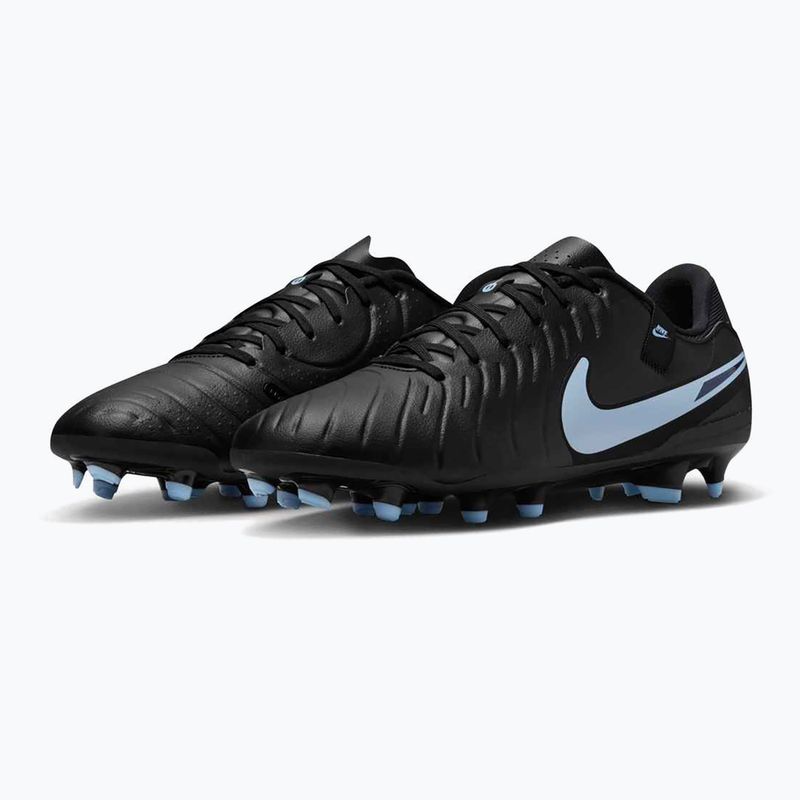 Vyriški futbolo bateliai Nike Tiempo Legend 10 Academy FG/MG black/black 10