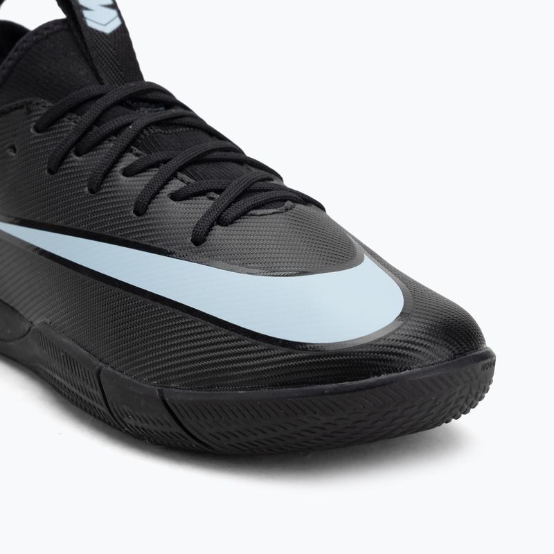 Vaikiški futbolo bateliai Nike Mercurial Vapor 16 Academy IC black/ice blue 7