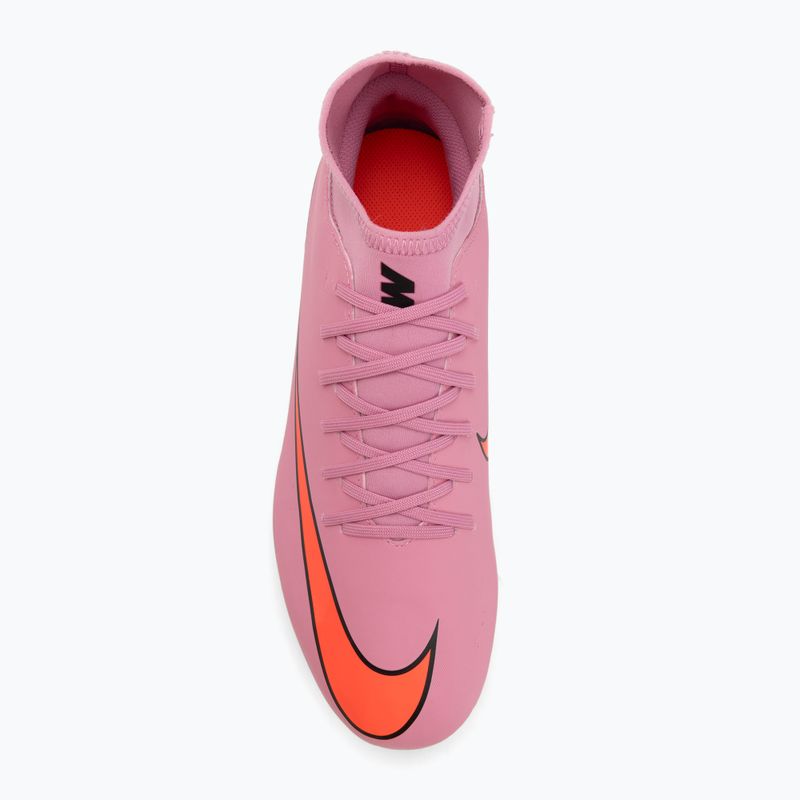 Vyriški futbolo bateliai Nike Mercurial Superfly 10 Club FG/MG magic flamingo/black/total crimson 5