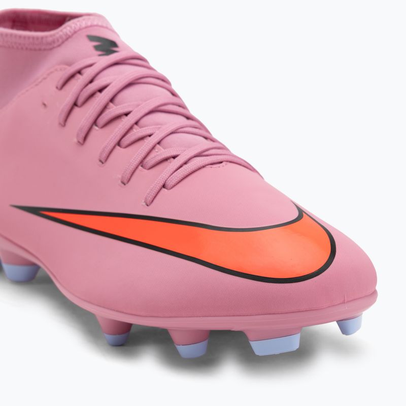 Vyriški futbolo bateliai Nike Mercurial Superfly 10 Club FG/MG magic flamingo/black/total crimson 7