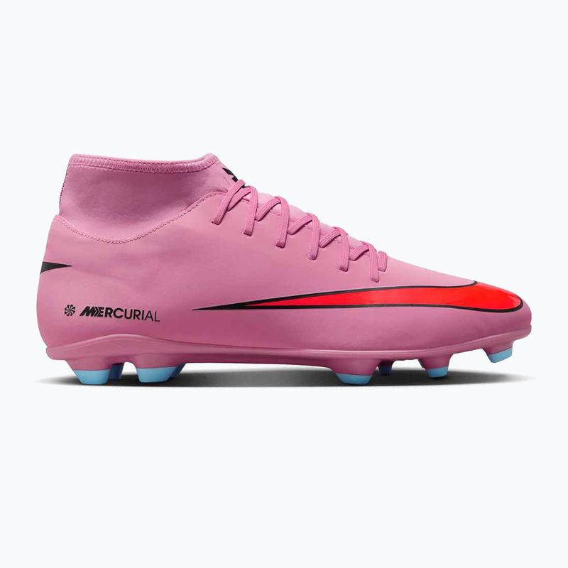 Vyriški futbolo bateliai Nike Mercurial Superfly 10 Club FG/MG magic flamingo/black/total crimson 8