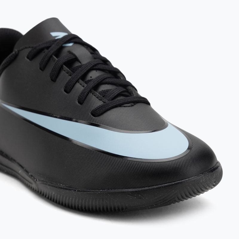 Vaikiški futbolo bateliai Nike Mercurial Vapor 16 Club IC black/ice blue 7