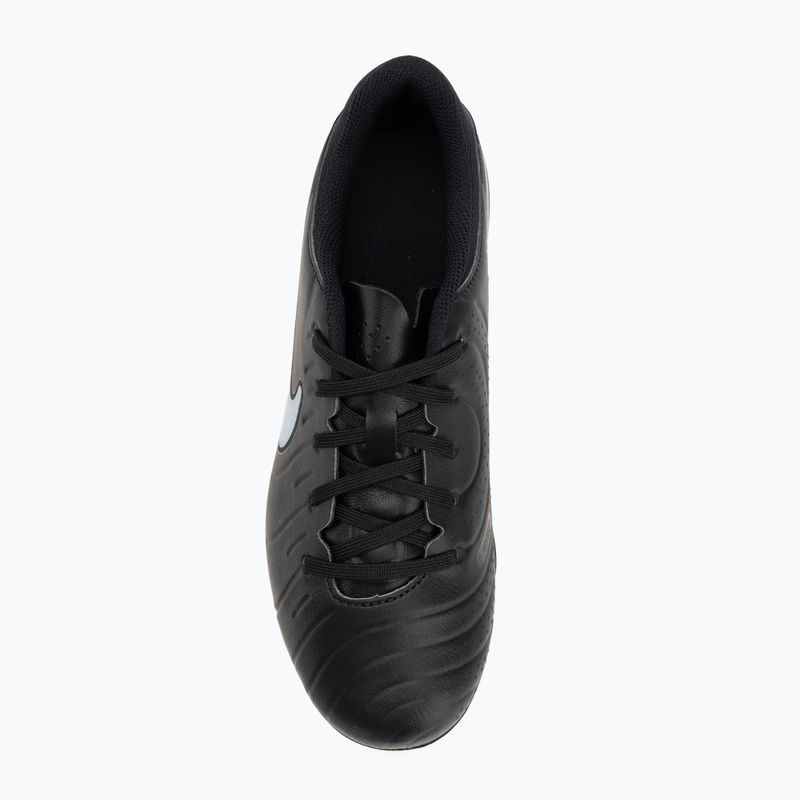 Vaikiški futbolo bateliai Nike Tiempo Legend 10 Academy FG/MG black/black 5