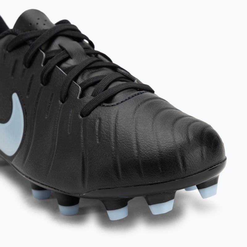 Vaikiški futbolo bateliai Nike Tiempo Legend 10 Academy FG/MG black/black 7