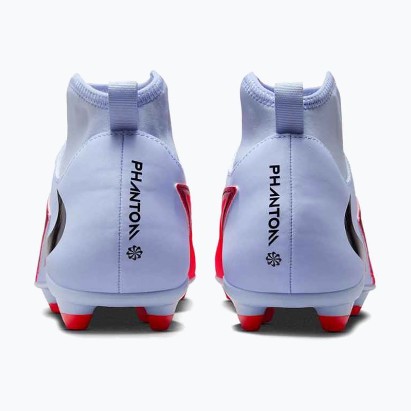 Vyriški Nike Phantom 6 High Club FG/MG futbolo bateliai royal tint/bright crimson 4