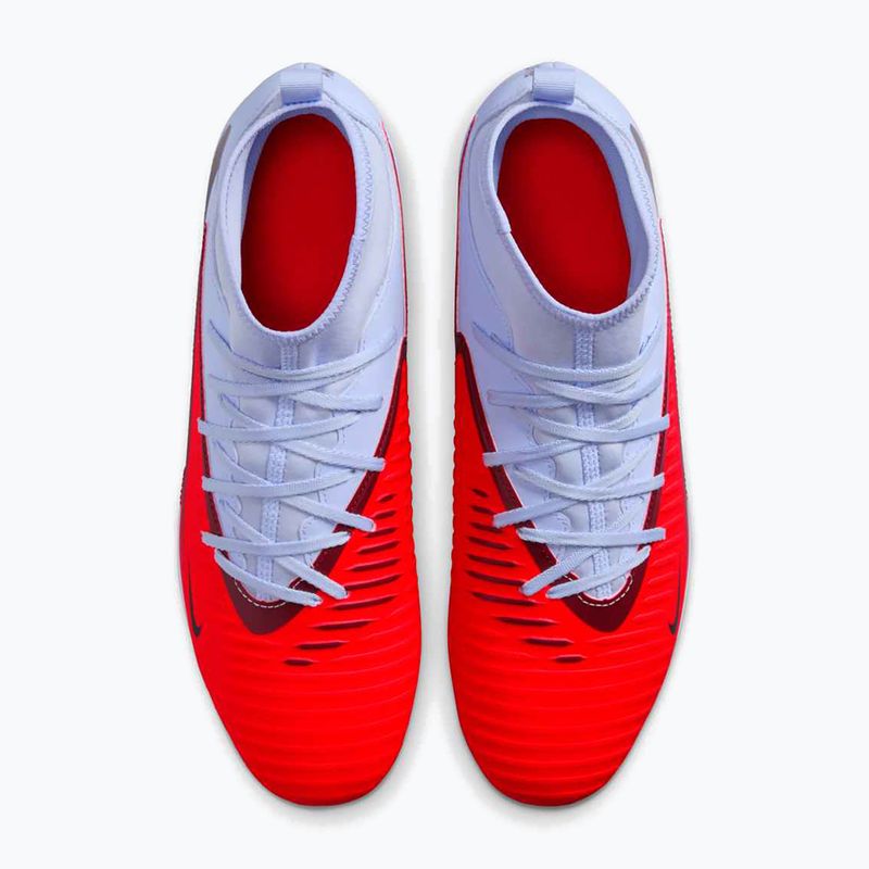 Vyriški Nike Phantom 6 High Club FG/MG futbolo bateliai royal tint/bright crimson 6