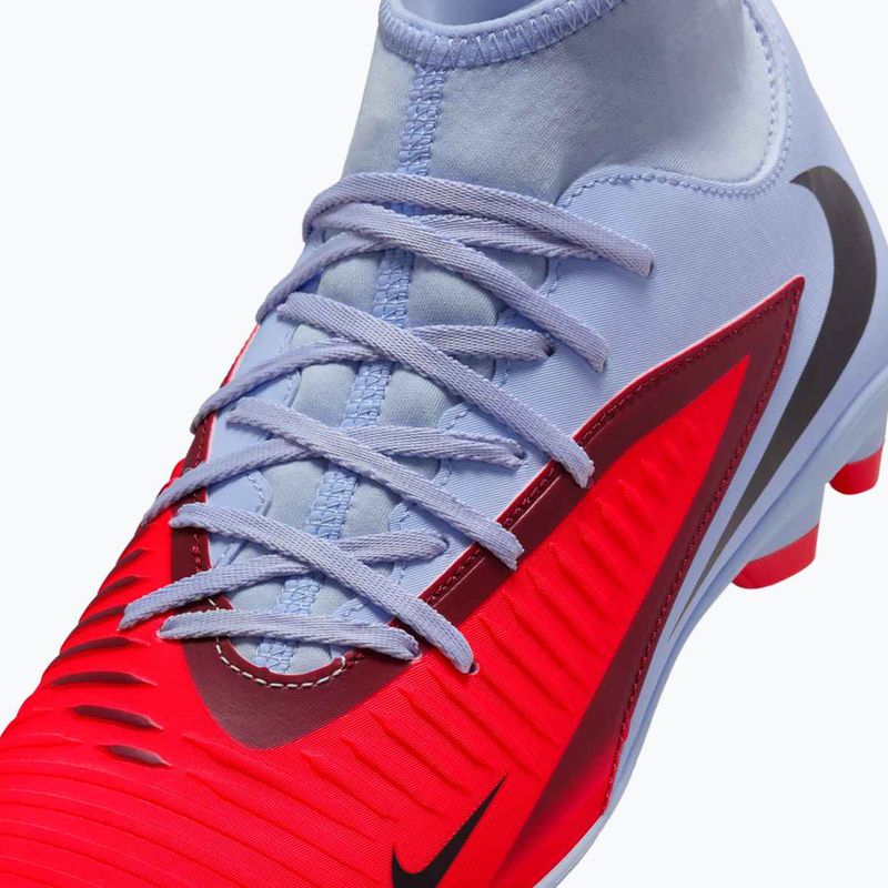 Vyriški Nike Phantom 6 High Club FG/MG futbolo bateliai royal tint/bright crimson 7