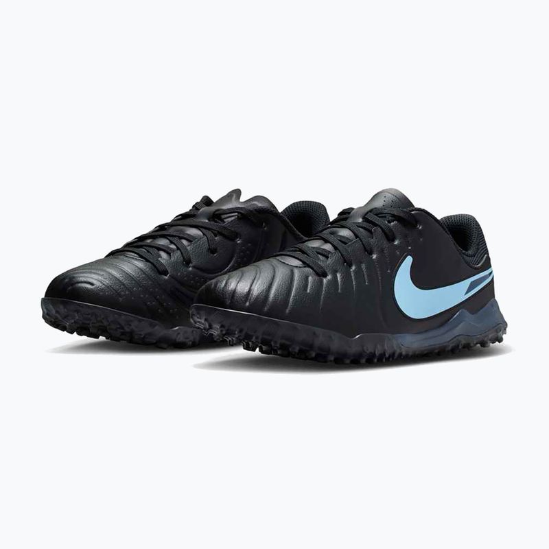 Nike Tiempo Legend 10 Academy TF vaikų futbolo bateliai juoda/juoda 10