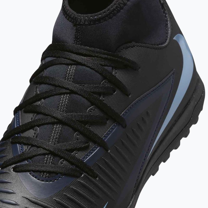 Vyriški futbolo bateliai Nike Phantom 6 High Club TF black/black 8