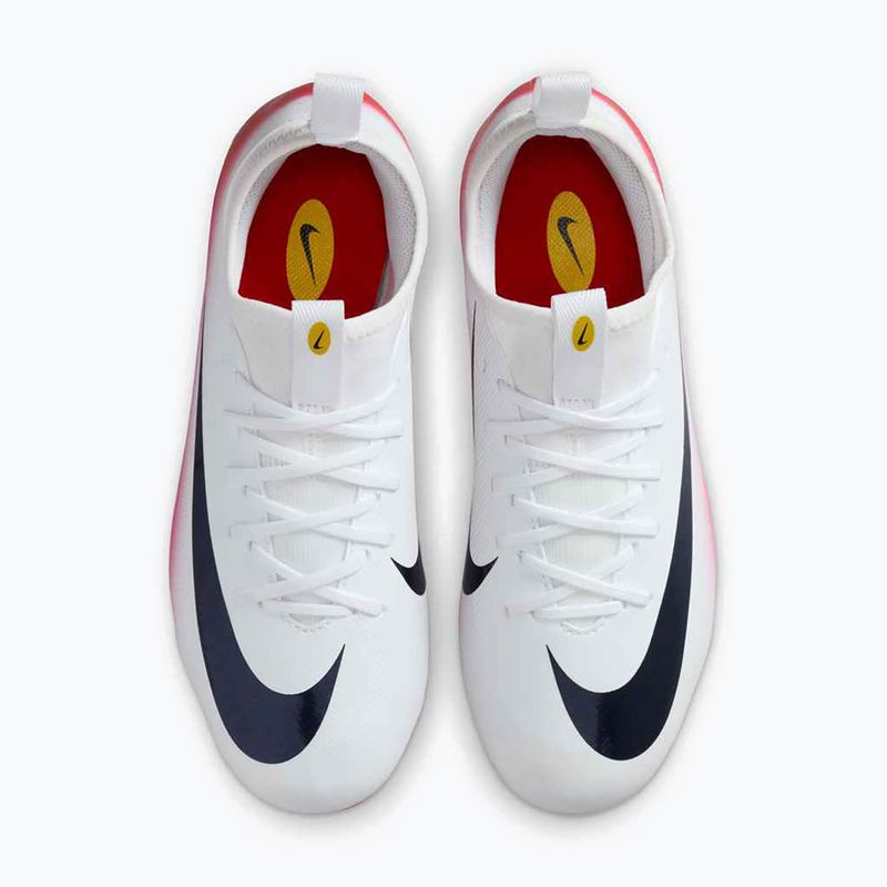 Vaikiški futbolo bateliai Nike Zoom Vapor 16 Academy LV8 Jr FG/MG university red/dark obsidian 13